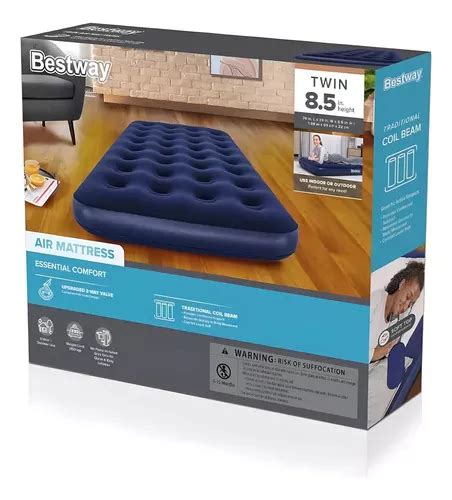 Colchon Inflable Plaza Bestway Ideal Camping Calidad Hts