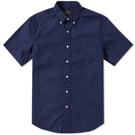 Beams Plus Short Sleeve Broadcloth Shirt Beams Plus