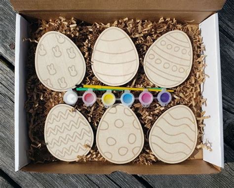 Paint Your Own Easter Egg Kit Trendymamaboutique Craft Kits For