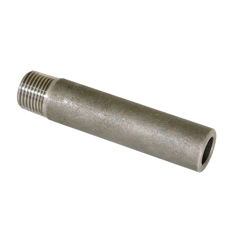 Hot DIP Galvanized HDP Carbon Steel A106 Seamless Bsp NPT Threaded Thread Barrel Pipe Nipple