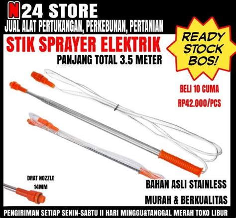 Stik Sprayer Elektrik Stik Sprayer Stik Sprayer Panjang M