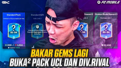 Bakar Gems Lagi Buka Pack Ucl Dan Div Rival Offer Fc Mobile