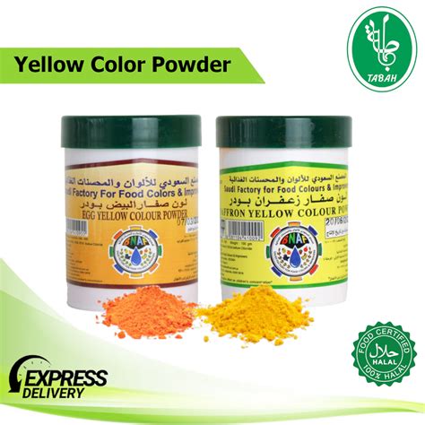 Saffron Yellow Color Powderegg Yellow Color Powderfood Colorpewarna