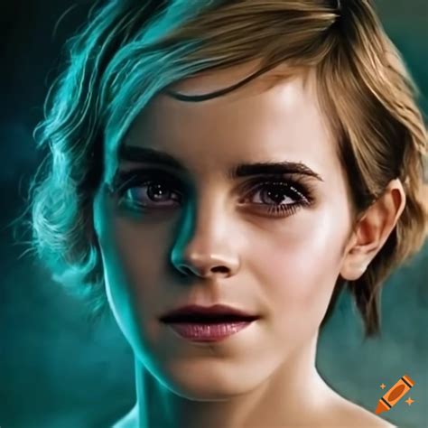 Portrait Of Emma Watson As Venus On Craiyon