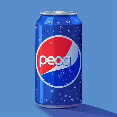 3d pepsi soda drink can energize summer art design | Premium AI ...