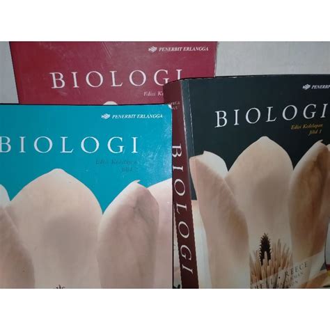 Jual Buku Biologi Campbell Edisi Kedelapan Jilid 1 2 Dan 3 Shopee