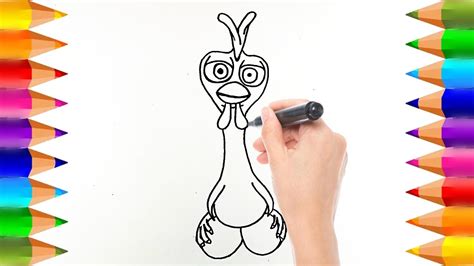 C Mo Dibujar La Gallina Turuleca De La Granja De Zen N Dibujos Para