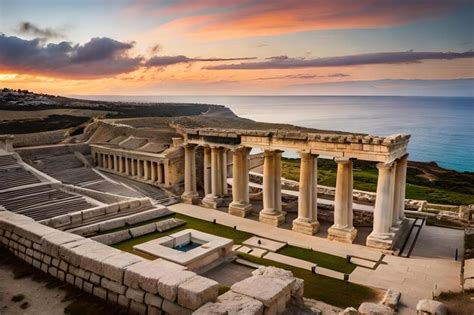 Premium Photo The Ruins Of The Ancient City Of Corfu