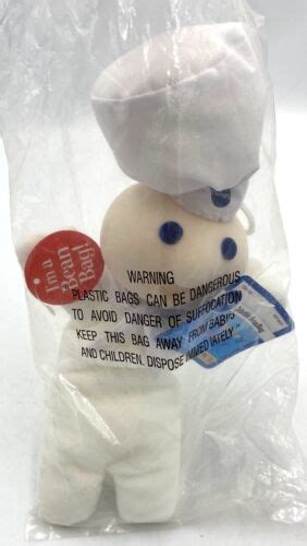 Fun4all Pillsbury Doughboy Collectible Bean Bag Plush Toy Ebay