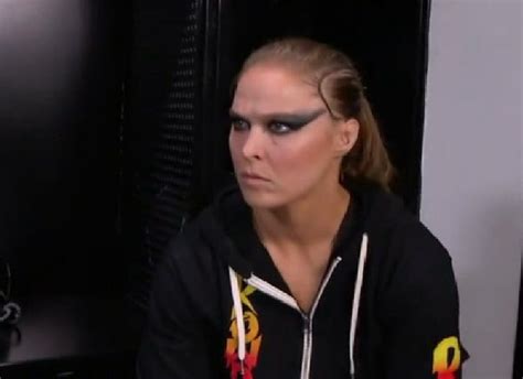 Ronda Rouseys Summerslam Makeup Immediately Goes Viral Summerslam