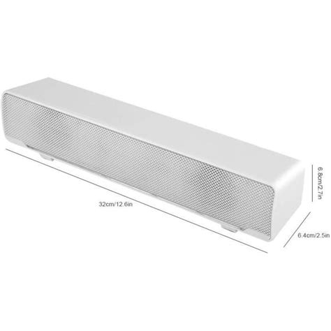 Soundbar St R O Filaire Usb Lecteur De Musique Bass Surround Sound Box