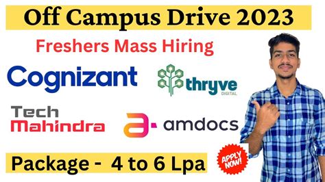 Cognizant Recruitment Cognizant Off Campus Drive Amdocs