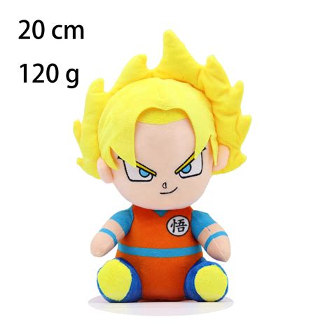 Boneco Pel Cia Goku Super Saiyajin Dragon Ball Anime Mang Cm Mkp