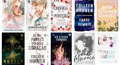 Kit 10 Livros Colleen Hoover Kit De Livros Magazine Luiza