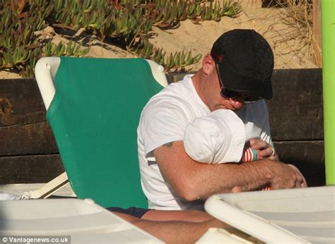 Coleen Rooney Shows Off Her Post Baby Body In A Striped Bikini As She And Wayne Take Time Out