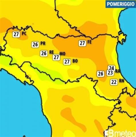 Meteo Emilia Romagna Weekend Con L Anticiclone E Caldo Quasi Estivo