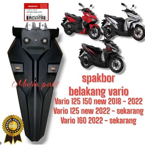 Spakbor Belakang Vario Led Esp New K J K R Original