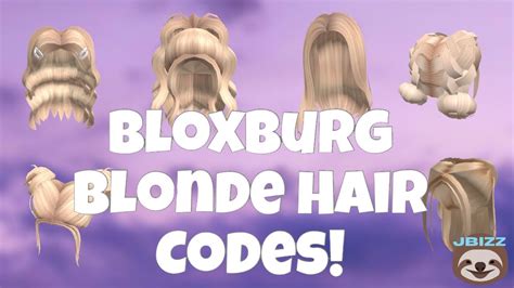 Aesthetic Bloxburg Blonde Hair Codes Roblox Bloxburg Bloxburg