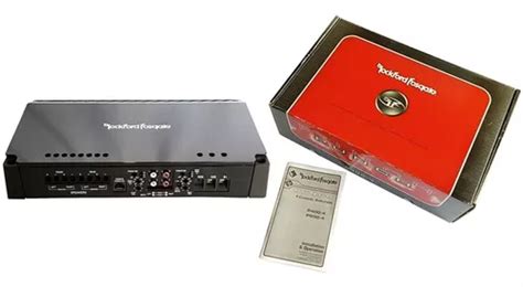 Modulo Amplificador Rockford Fosgate Punch P Canais Frete Gr Tis