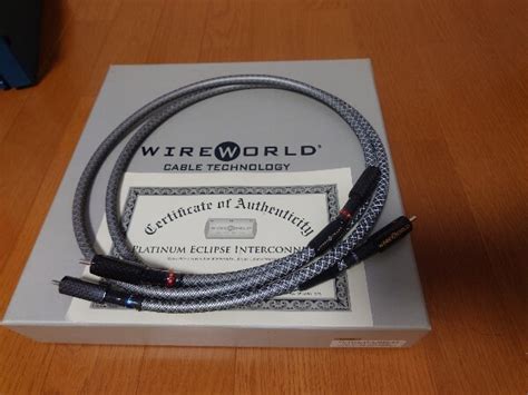 Yahoo オークション wire world wireworld platinum eclipse pei rca