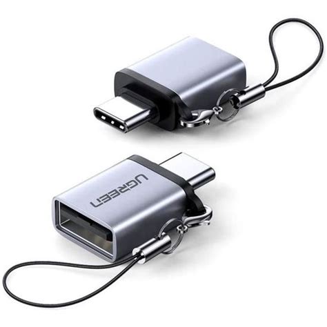 Ugreen Adaptateur Usb C Vers Usb 30 Otg Lot De 2 Sync Rapide Pour