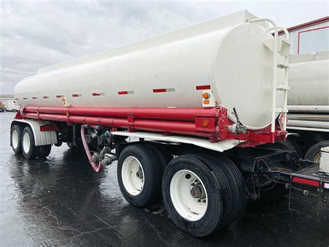 1991 Paramount 33ft Crude Oil Tank Trailer Spring For Sale Las