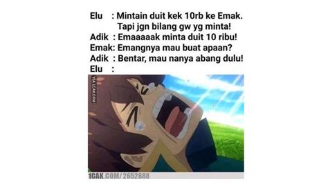 6 Meme Lucu Saat Minta Duit Ke Emak Ini Bikin Ketawa Geli Hot