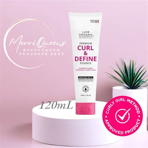 Cgm Luxe Organix Curl And Define Essence 120ml Cgm Approved Product Lazada Ph