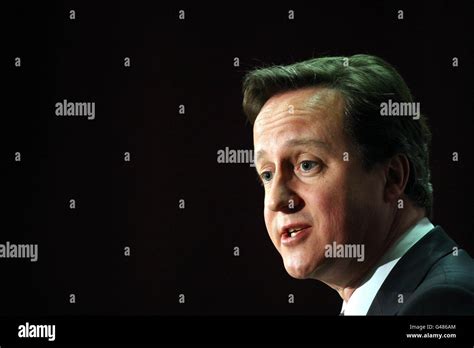 Prime Minister David Cameron Delivers A Speech During A Visit To The