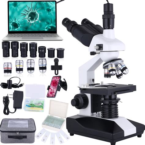 Snapklik Trinocular Microscope X X Magnification Research