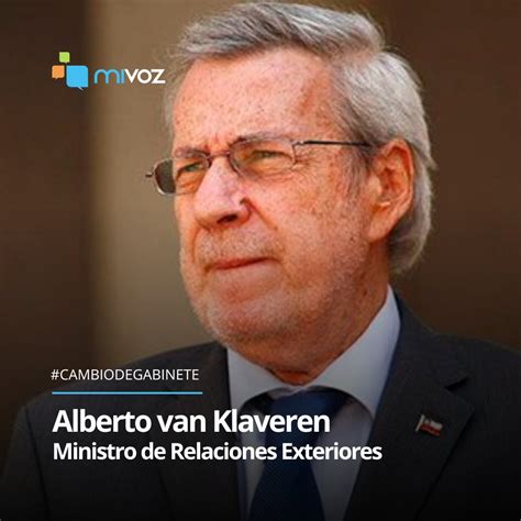 Mivoz Cl On Twitter Min De Relaciones Exteriores Albertoklaveren