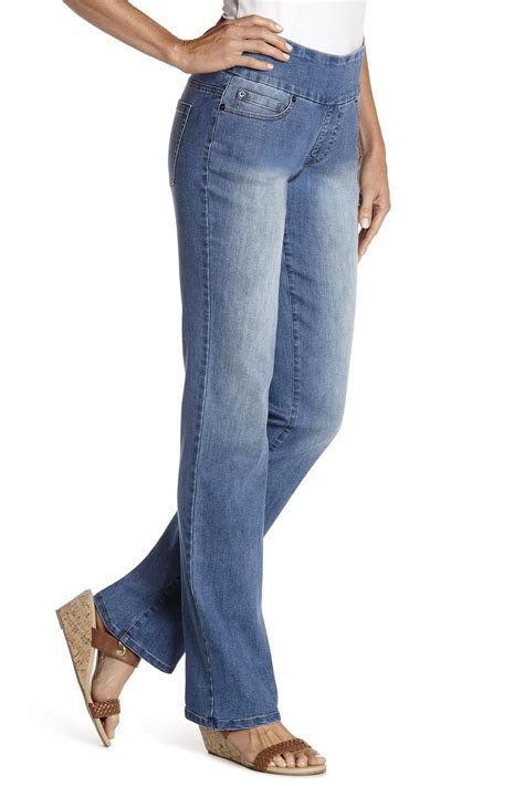 Comfort Waist Bootcut Pull On Jean Chadwicks Of Boston Pull On