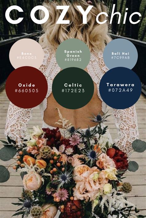 Boho Wedding Colors Fall Wedding Color Schemes Wedding Color Pallet