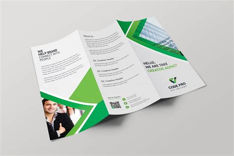 Prague Professional Tri-fold Brochure Design Template - Graphic Prime ...