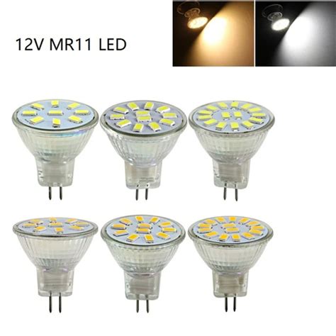 Foco Led MR11 CA CC 12V Regulable 3W 5W 7W SMD5730 MR11 GU4 Blanco Fr O