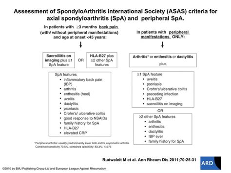 Spondyloarthritis Diagnosis Criteria Ppt