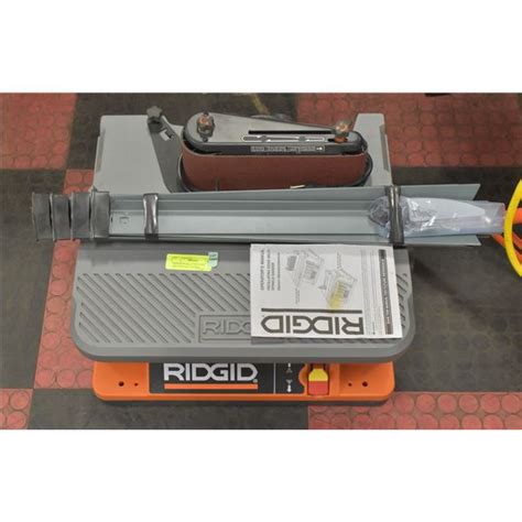 Ridgid Oscillating Edge Beltspindle Sander