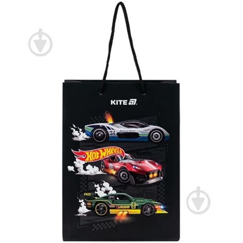 ᐉ Пакет подарунковий 18х24 см Hot Wheels KITE Краща ціна в Києві Україні Купити в Епіцентр