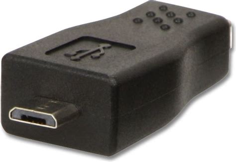 Lindy Przej Ci Wka Adapter Cznik Mini Usb B Gniazdo Micro Usb B