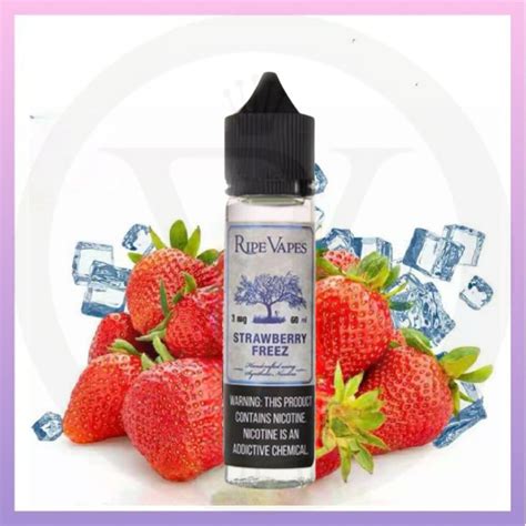 Ripe Vapes Strawberry Freez Ml Best Online Shop Uae