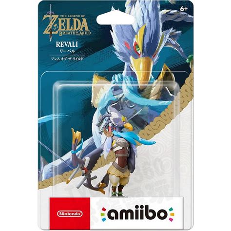 任天堂 Amiibo Nfc Switch Ns 薩爾達傳說 曠野之息 四英傑 里巴爾 力巴爾 Revali 台中 蝦皮購物