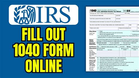 How To Fill Out Irs Tax Form 1040 Single No Dependents Married Filling Jointly Instructions