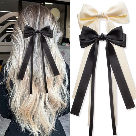 Amazon Seneeel Large Hair Bows Pcs Cute Oversized Ribbon Bows