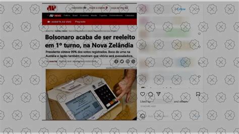 Não é possível afirmar que Bolsonaro venceu na Nova Zelândia em 2022