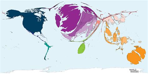 Migration From Australia 1990 2017 Worldmapper