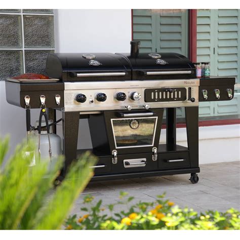 Pit Boss PBMEMU1 Memphis Ultimate Combo Gas and Charcoal BBQ/Smoker ...