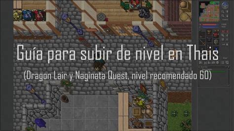 Tibia Guia Para Subir De Nivel Rápido En Thais En Español Dragon