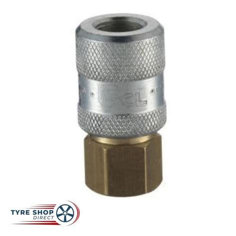 Earthmover Tyre Valve Connector Screw On Open End