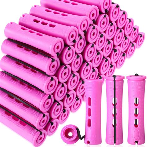 Amazon 60 Pcs Hair Perm Rods For Natural Hair Non Slip Hair