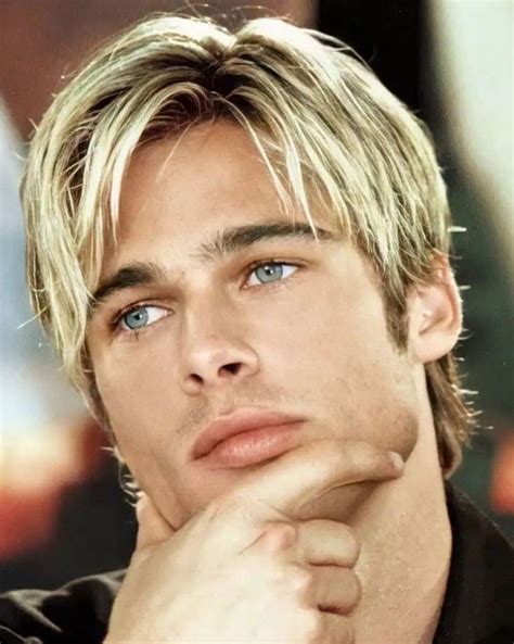 Pin By Gema On Miradas Espectaculares Brad Pitt Blonde Guys Actors